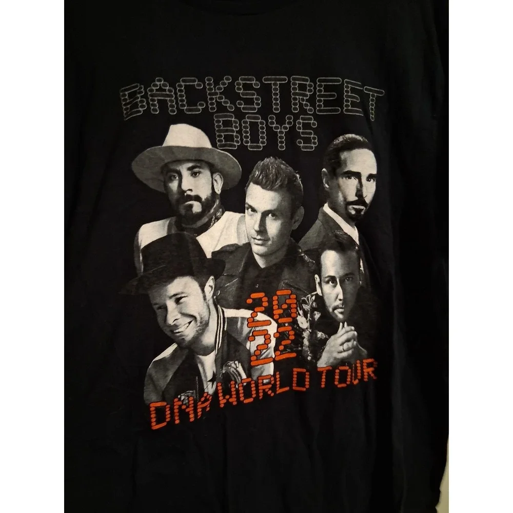 Backstreet Boys 2022 DNA World Tour Tee‎ T-shirt XL EUC
